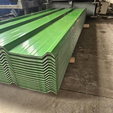 High Construction Efficiency Prepainted Galvanized Corrugated Sheet