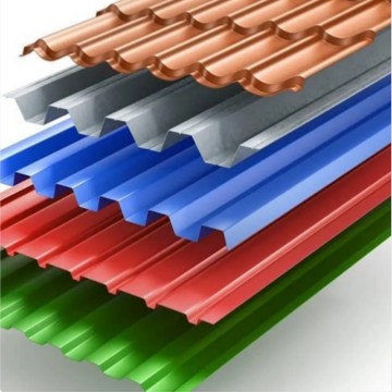 Wholesale 28 Gauge 0.35mm 0.4mm Pre-Painted Corrugated Steel Roofing Sheet