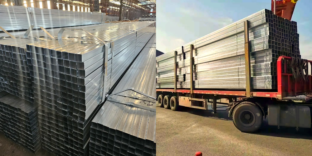 galvanized steel pipes