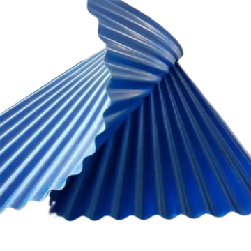 DX51D 28 Gauge Galvanized Color-Coated Corrugated Steel Sheet