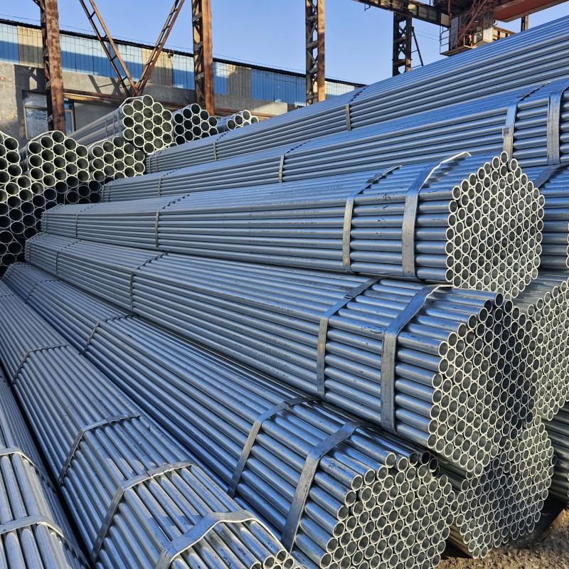 Factory Direct Sale Good Quality Galvanized Steel Round Pipe