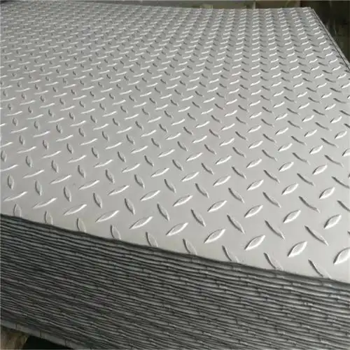 SS400 Q235B Checkered Carbon Steel Plate for Floor
