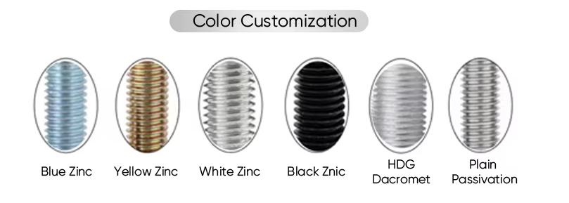 screw fasteners color